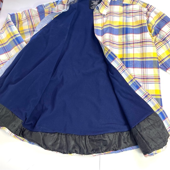 Grit Iron Workwear 1929 Button Down Shirt Fleece Lined Heavy Construction XL - Picture 9 of 10